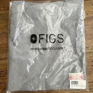 BNWT FIGS MEN SPACE GREY LEON THREE POCKET SCRUB SMALL SIZE LIMITED EDITION